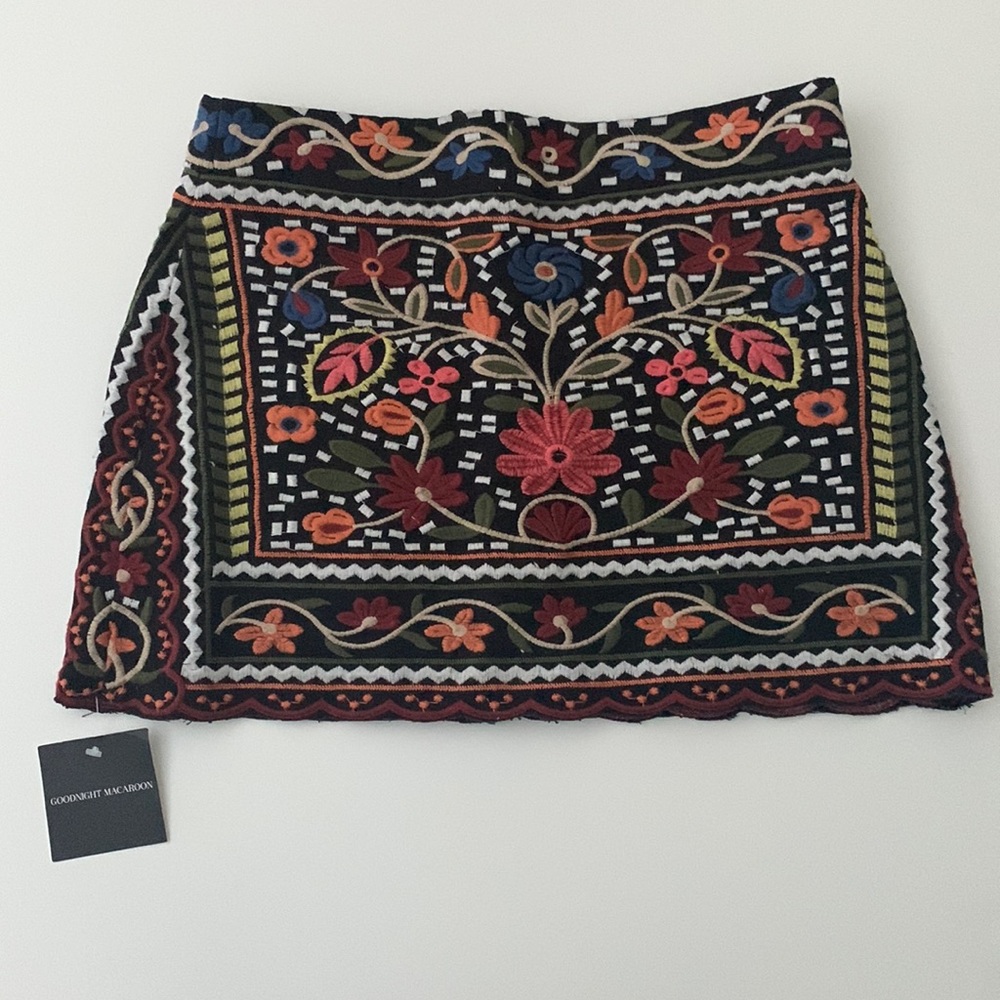 Floral embroidered beauty